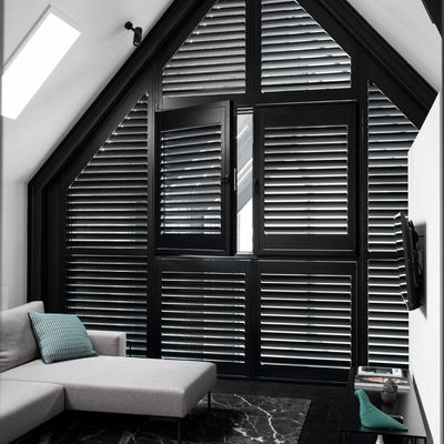 Wine accessories - JASNO SHUTTERS - interior shutter with swivel blinds in glass roof and light well - JASNO