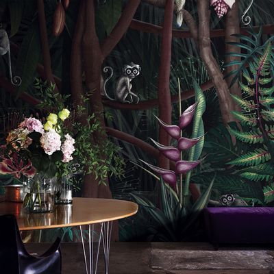 Wallpaper - Looks in the Forest Premium Jungle Wallpaper - LA MAISON MURAEM