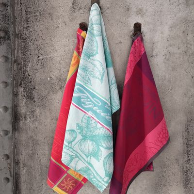 Table linen - Jacquard tea towel - AUTREFOIS DÉCORATION