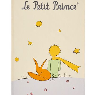 Torchons textile - Le Petit Prince - Le Petit Prince et le Renard de Dos / Torchon imprimé - COUCKE