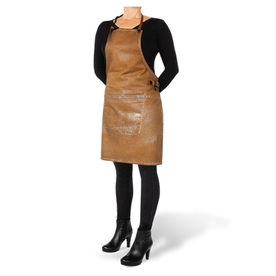 Aprons - BBQ Style Apron -  Gold Wash - DUTCHDELUXES INTERNATIONAL BV