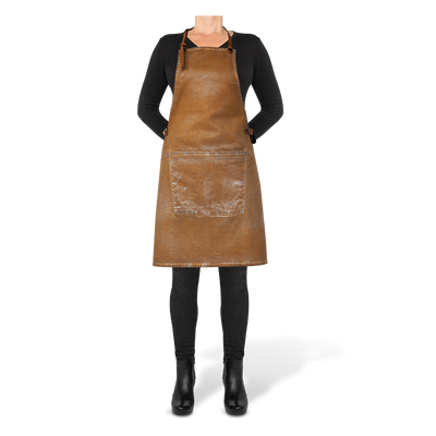 Tabliers de cuisine - Tablier de Barbecue - Denim à Délavage Or - DUTCHDELUXES INTERNATIONAL BV