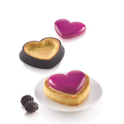 Molds - LITTLE LOVE MINI PIE KIT - SILIKOMART S.R.L.