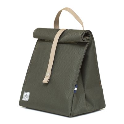 Cadeaux - Sac Isotherme à Repas Olive avec bracelet beige The Original Lunchbag - THE LUNCHBAGS