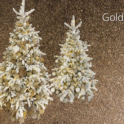 Guirlandes et boules de Noël - Guirlandes dorées - SHISHI