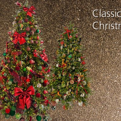 Guirlandes et boules de Noël - Noël classique - SHISHI