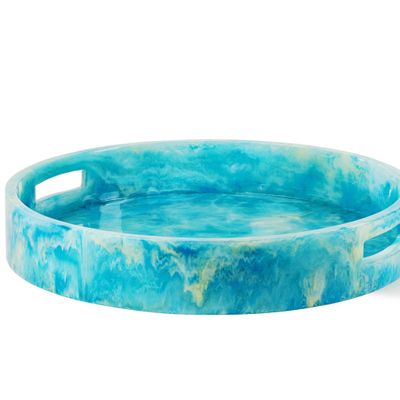 Kitchens furniture - Round resin tray - LILY JULIET