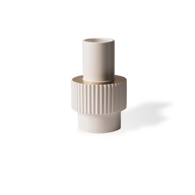 Vases - Vase Gear White - POLSPOTTEN