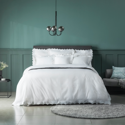 Bed linens - Luxury Duvet Cover Set Ftera Collection, Goddess of Victory - CROWN GOOSE