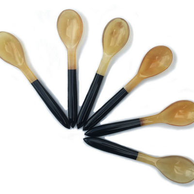 Ménagères - Resin needle spoon with horn - LILY JULIET