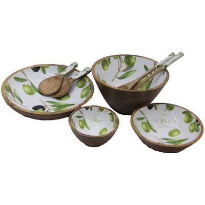 Plats et saladiers - Saladiers en bois de manguier, van Deurs Danmark - VAN DEURS DANMARK