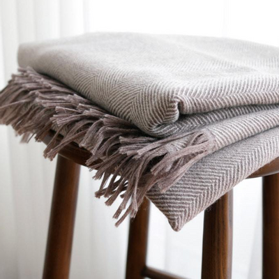 Plaids - Plaid et couverture Dalton - Bosque - CROWN GOOSE