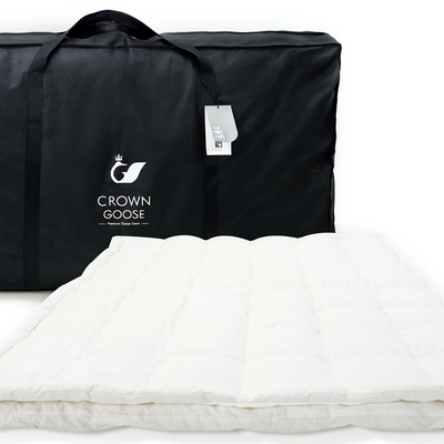 Lits - Surmatelas ergonomique en duvet d'oie - CROWN GOOSE