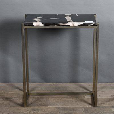 Decorative objects - Petrified Wood Side Tables - ATELIERS DAVOY