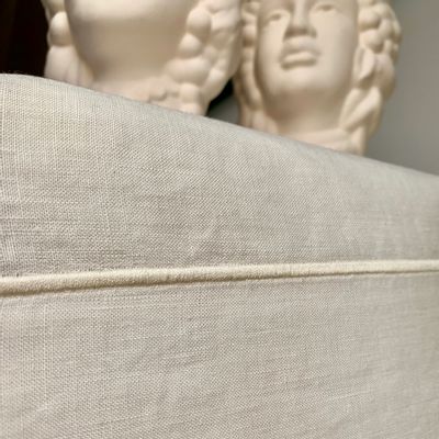 Linge de table textile - NAPPES FAITES MAIN ET CHEMIN DE TABLE BRODÉ EN CHANVRE - MAISON GALA