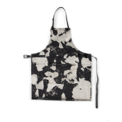 Aprons - BBQ Style Schort, Denim - Black/Blue Stained - DUTCHDELUXES INTERNATIONAL BV