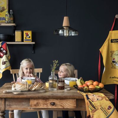 Torchons textile - Banania - Goûter Dynamique/ Torchon imprimé - COUCKE