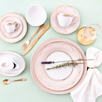 Kitchen utensils - Grace porcelain plate - PORCEL