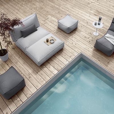Tissus pour extérieurs - Pouf -STAY- - BLOMUS
