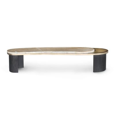 Tables basses - Table basse Greenapple, table basse Armona, Shadow Onyx, fabriquée à la main au Portugal - GREENAPPLE DESIGN INTERIORS