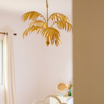 Hanging lights - Le Palm Chandelier - VENZON LIGHTING & OBJECTS