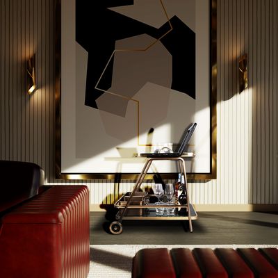 Trolleys - Decatur bar cart - PORUS STUDIO