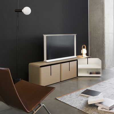 Buffets - Barber 3 Drawer TV Stand - MATIÈRE GRISE
