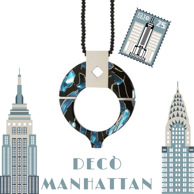 Bijoux - Collier-lunettes Decò Manhattan et Decò Madrid - FLIPPAN&#39; LOOK