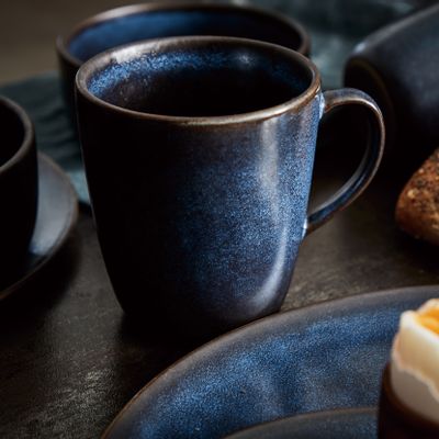 Assiettes au quotidien - RAW Bleu nuit - AIDA