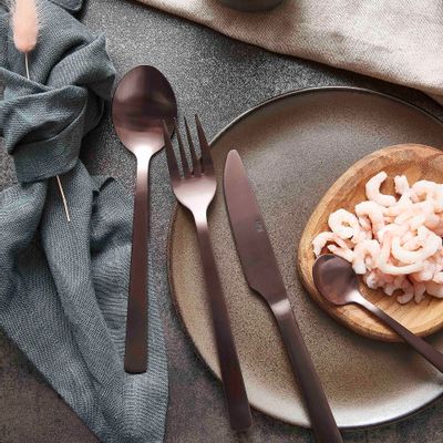 Cutlery set - RAW Cutlery rosegold - AIDA