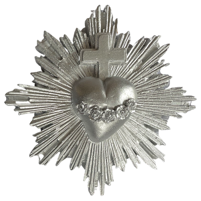 Autres décorations murales - Décoration murale ex-voto vital - J'AI VU LA VIERGE