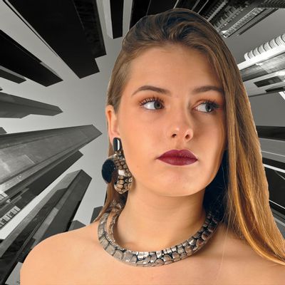 Objets design - Collier MX DACRYL 472 - MX DESIGN