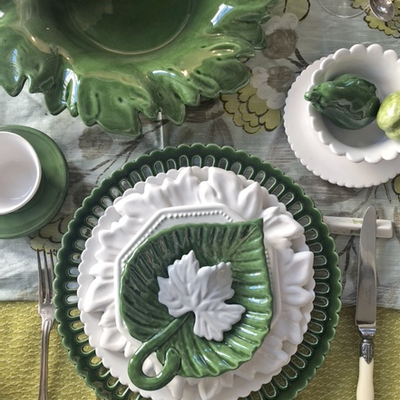 Decorative objects - Leaf plates - BOURG-JOLY MALICORNE