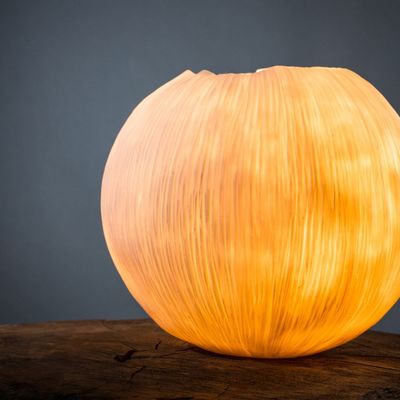 Céramique - Lampe à poser Luna et Chrysalis - ATELIER SUR LA RIVIERE - SYLVAIN FEZZOLI