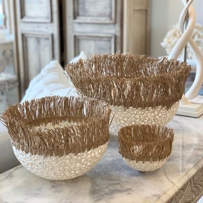 Objets design - Petite coupe Cocoon « Connecter l'être à ses racines » - T1 - LOUPMANA BY LOVO MURIEL