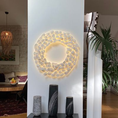 Ceramic - Raku Ceramic Vase "Grass" - BARBARA BILLOUD