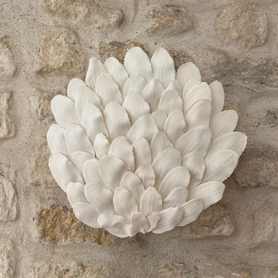 Wall lamps - Mezza Luce porcelain luminaire “Fiori” - BARBARA BILLOUD