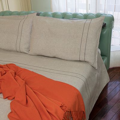 Bed linens - Running Stitch Bed Set - NIVES BY BALDINI E CECCHI