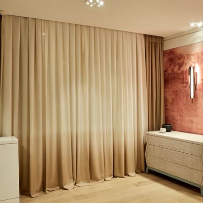 Curtains and window coverings - A Mano Velo Curtain in Alpaca and Silk. - INATA