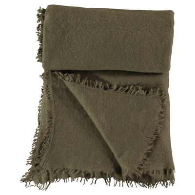 Plaids - Jeté ouvert en tricot uni - MIRROR IN THE SKY CASHMERE