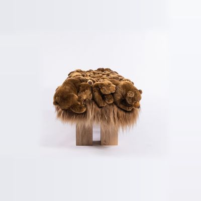 Customizable objects - Grizzly wood bench - APCOLLECTION