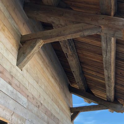 Wall panels - Scaffolding Wood - ATMOSPHÈRE ET BOIS