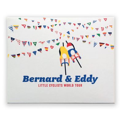 Objets de décoration - Coffret 5 cyclistes - BERNARD & EDDY