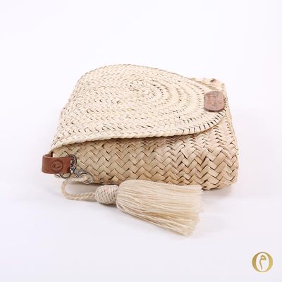 Clutches - Straw & leather pouch - ORIGINAL MARRAKECH