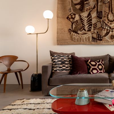 Floor lamps - PINS ARCHED FLOOR LAMP - MARIONI