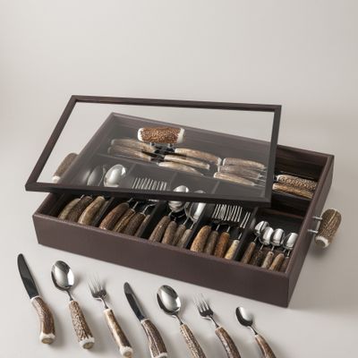 Couverts & ustensiles de cuisine - Service de couverts avec plateau - LORENZI MILANO