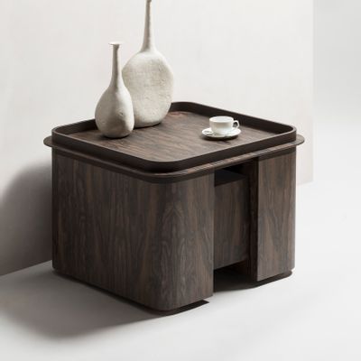 Other tables - LLOYD SIDE TABLES + REMOVABLE TRAY - GIOBAGNARA