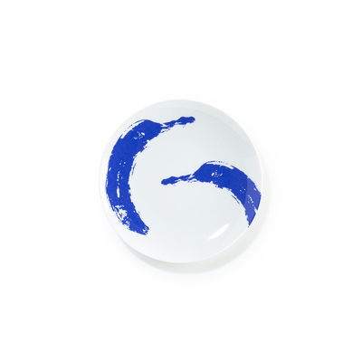 Assiettes de réception - Collection d'assiettes à dessert Végétal en porcelaine de Limoges - NON SANS RAISON PORCELAINE DE LIMOGES