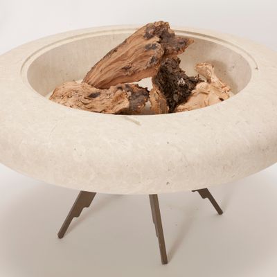 Design objects - Capasa (brazier) - PIMAR ITALIAN LIMESTONE SPECIALIST