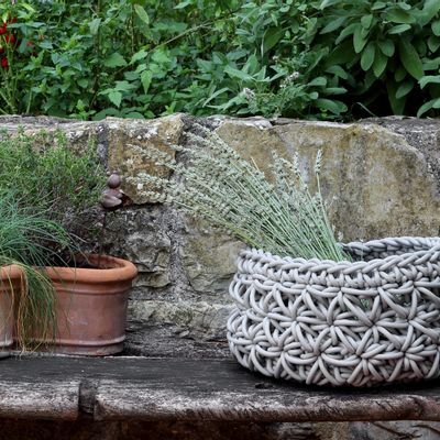 Decorative objects - RICAMI baskets - NEO DI ROSANNA CONTADINI